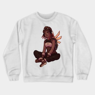 Steampunk Girl Crewneck Sweatshirt